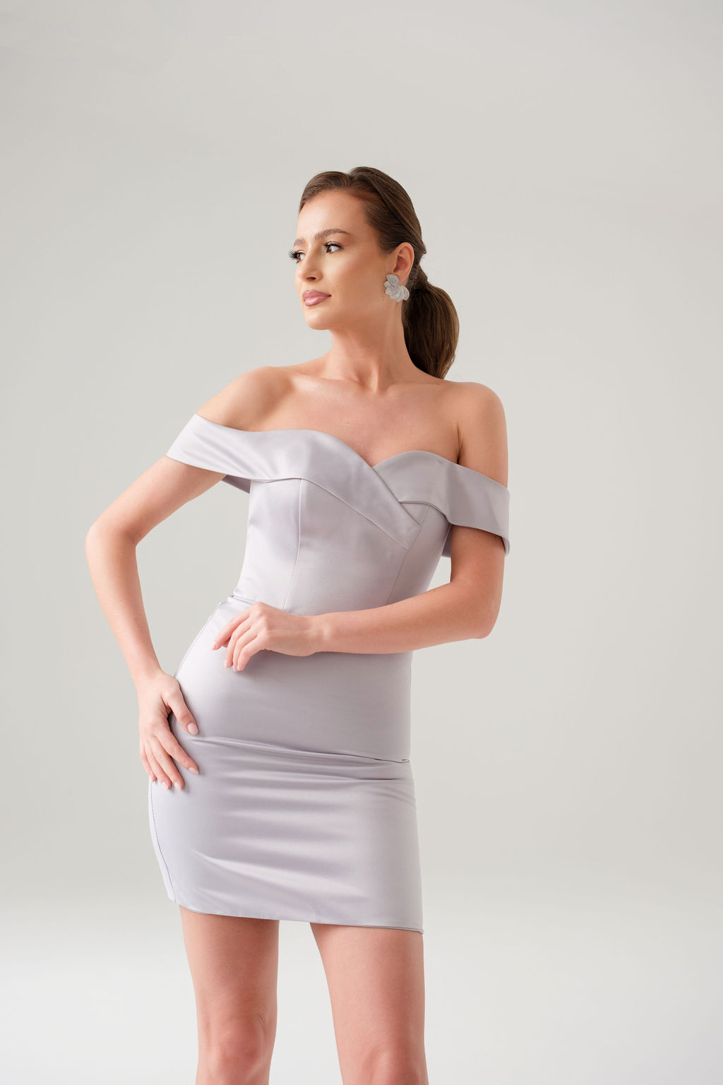 Rochie Kenda Grey