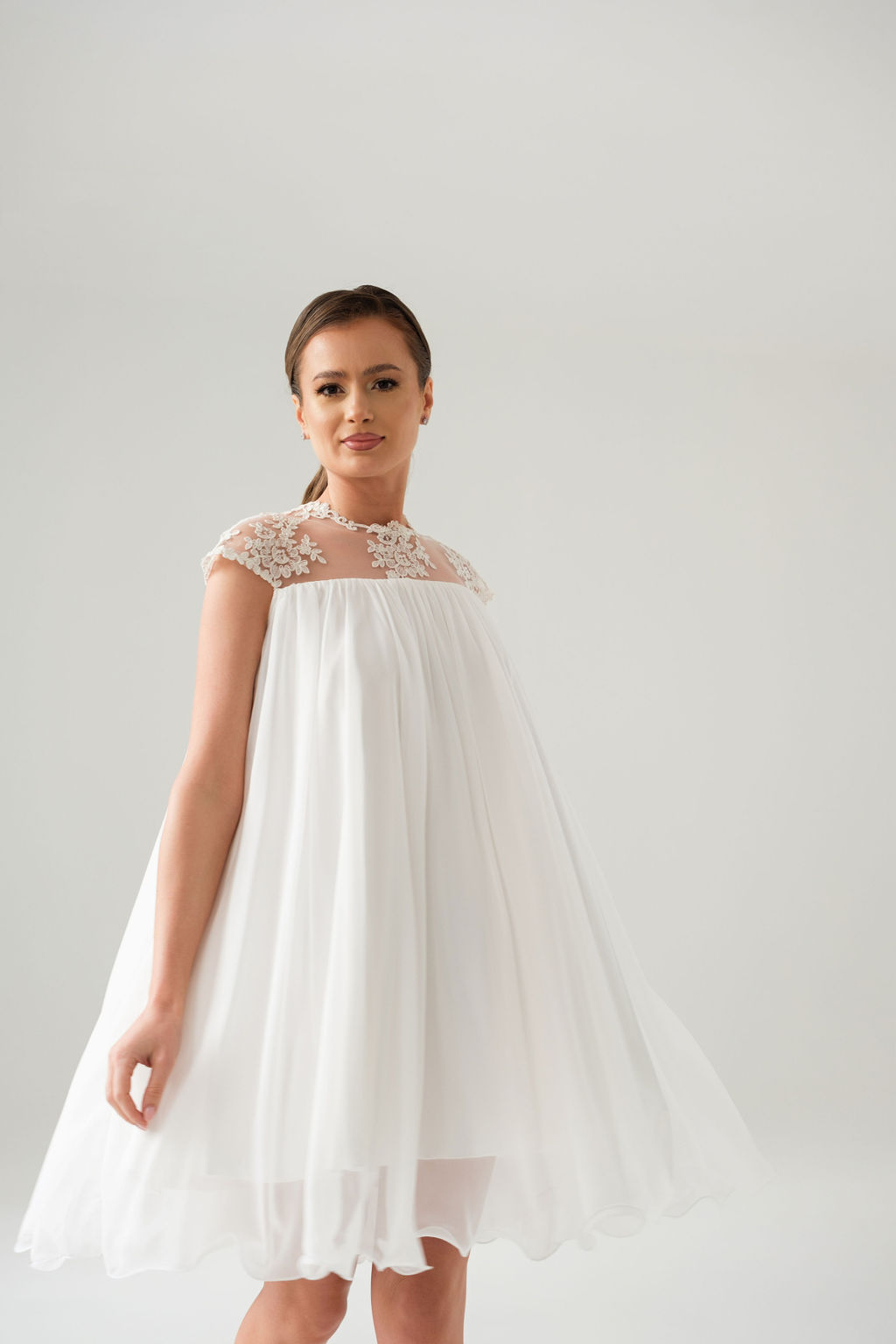 Rochie Ami White