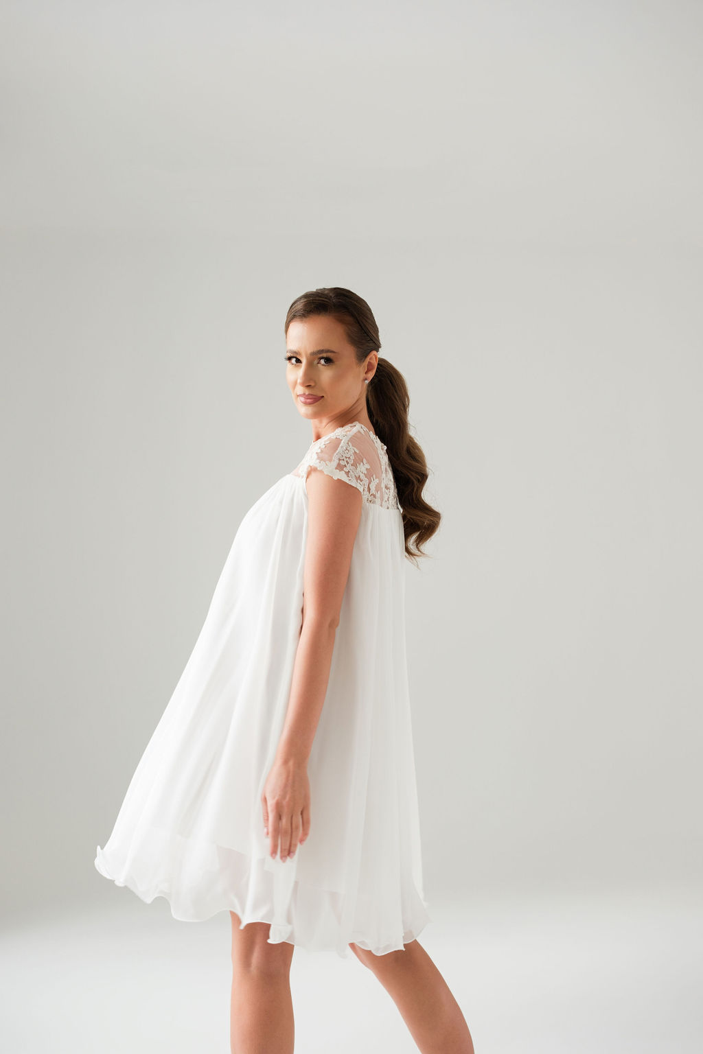 Rochie Ami White