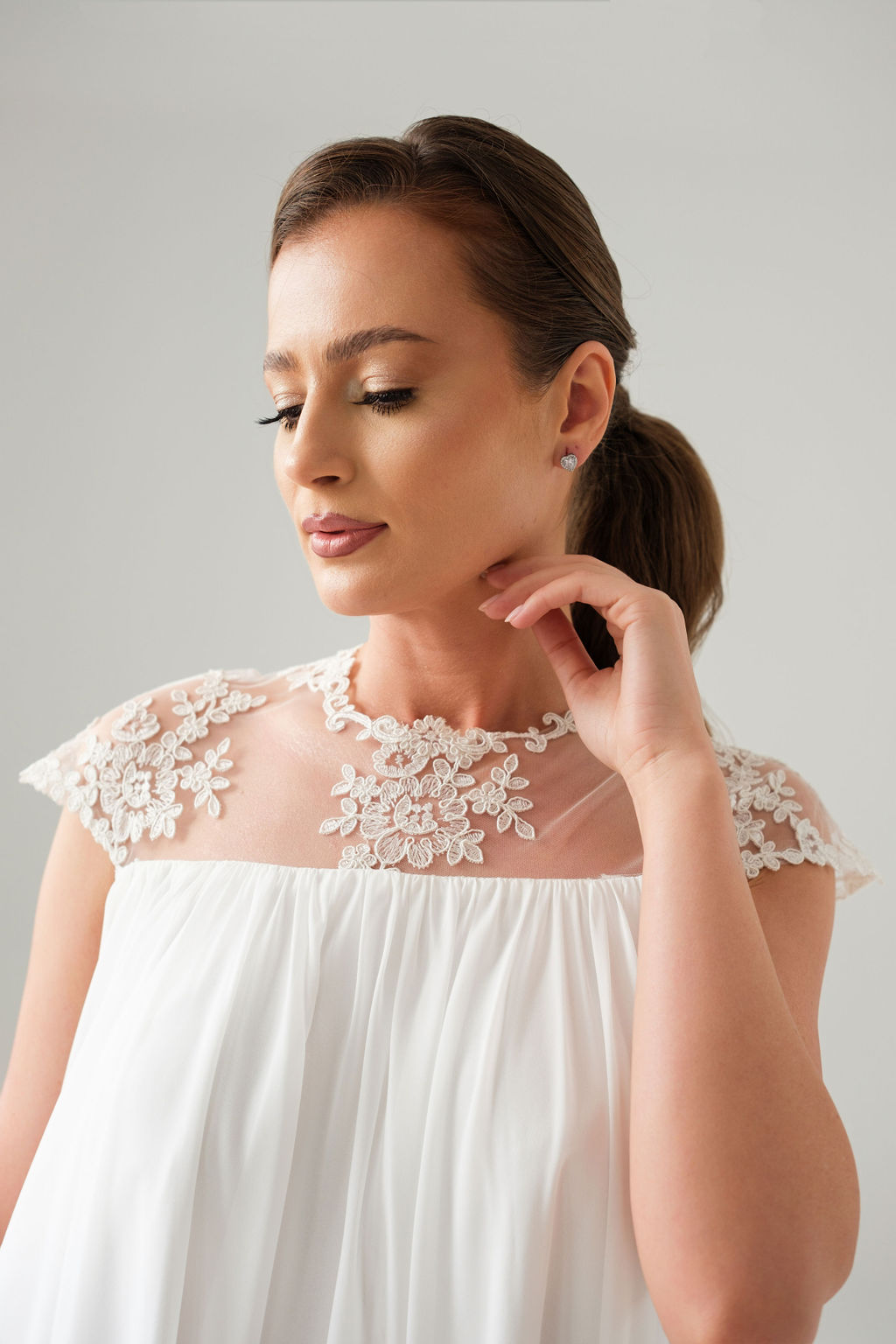 Rochie Ami White